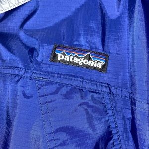Blue Patagonia Raincoat